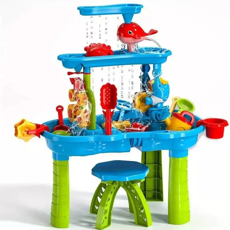 AquaCascade 3-Tier Sand & Water Play Table