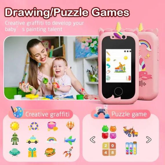 UniFun Kids Smart Toy Phone