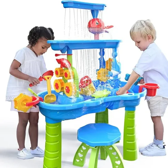 AquaCascade 3-Tier Sand & Water Play Table